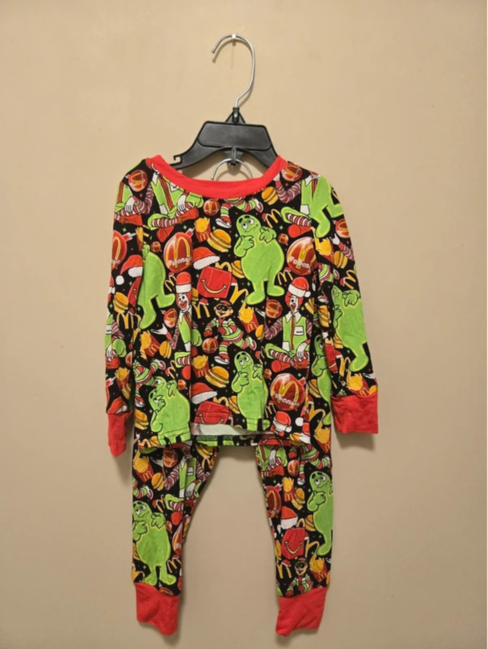 McDonald two piece pjs